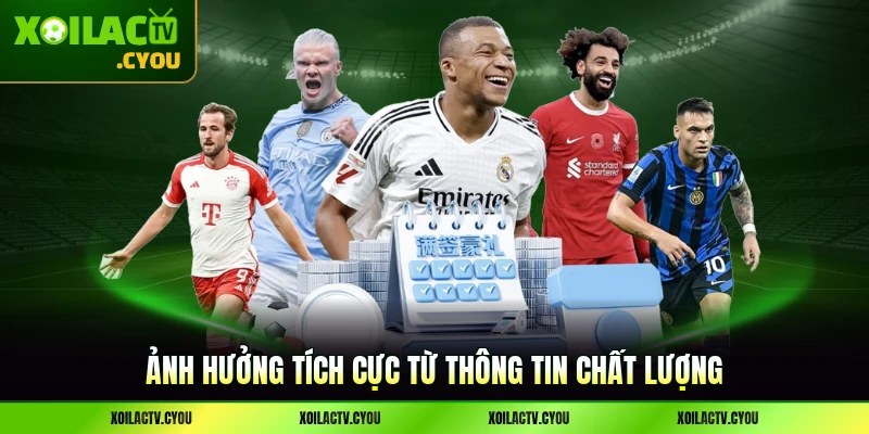 Ảnh hưởng tích cực từ thông tin chất lượng