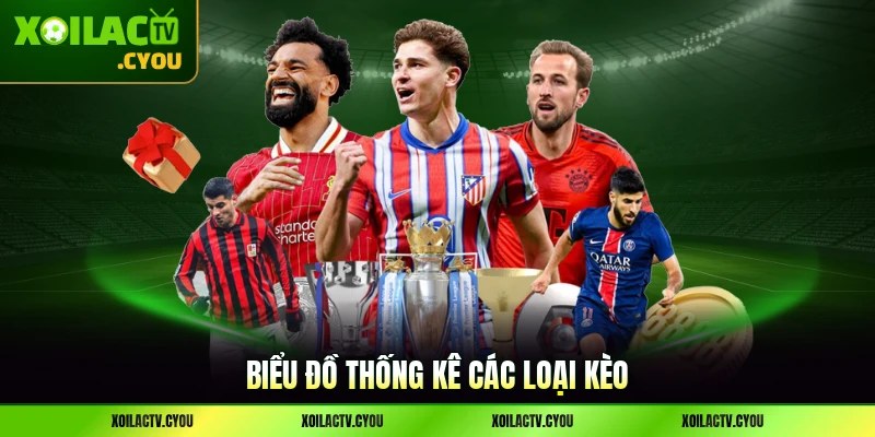 Biểu đồ thống kê các loại kèo