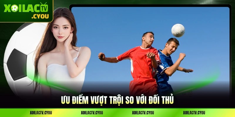 So sánh ưu thế nhấn chìm mọi đối thủ